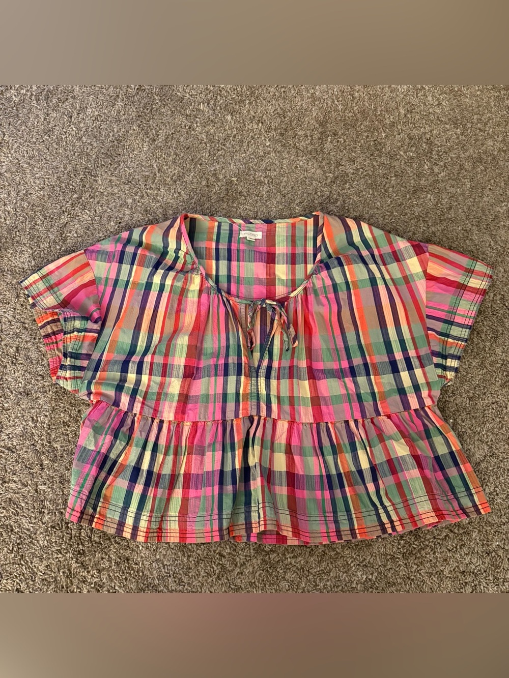 The tavi blouse by Pilcro babydoll tee edition - Picture 4 of 8
